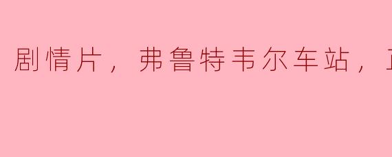 弗鲁特韦尔车站在剧情片中扮演了什么样的角色？