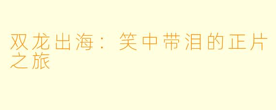 双龙出海：笑中带泪的正片之旅