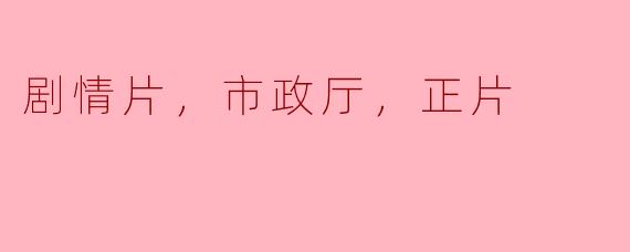 剧情片，市政厅，正片