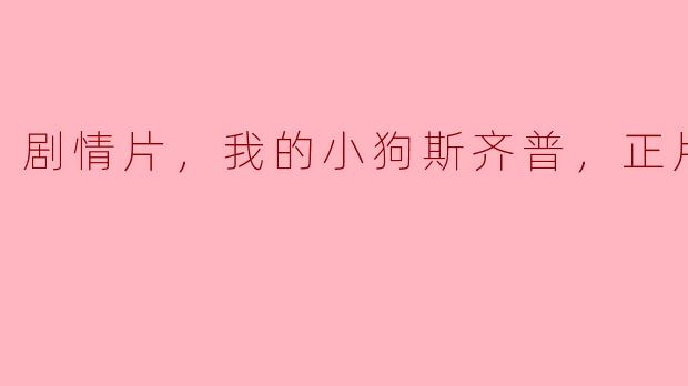 剧情片，我的小狗斯齐普，正片