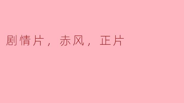 赤风是一部什么类型的电影？