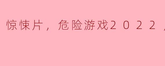 惊悚片，危险游戏2022，正片