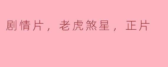 剧情片，老虎煞星，正片