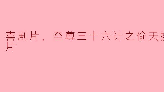 喜剧片，至尊三十六计之偷天换日，正片