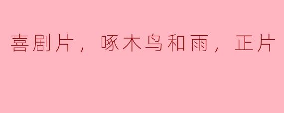 ### 喜剧片中的啄木鸟与雨：欢乐与感动的交织