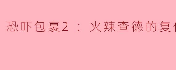 ### 恐吓包裹2：火辣查德的复仇