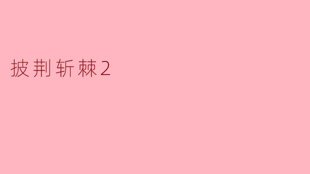 披荆斩棘2