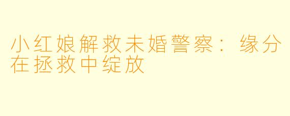 小红娘解救未婚警察：缘分在拯救中绽放