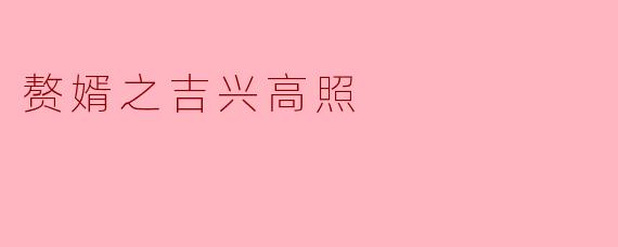 赘婿之吉兴高照