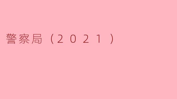 ### 警察局（2021）：一部反映社会现实的警匪片