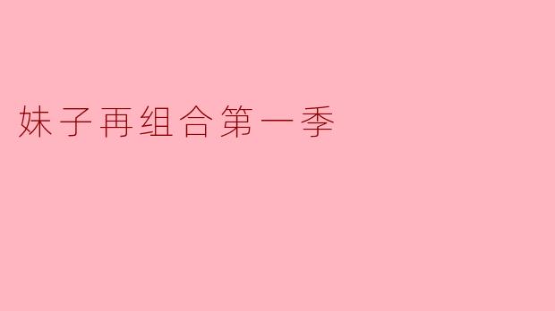 妹子再组合第一季